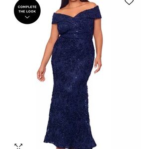 Xscape  woman’s size 16W gown new with tags